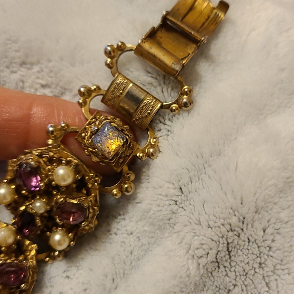 Vintage Book Link bracelet - Picture 3 of 5